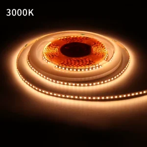 4mm Ultra Narrow COB LED Strip Light 12V High CRI90 Self Adhesive Flexible Single Color Decorative Tape Landscape OEM Sanan Chip