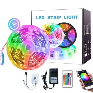 5 10 Meter Smart RGB RGB IC Colorful Luces LED Light Strip Strip Lights Led Strip Light