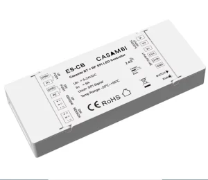 5-24VDC Casambi Bluetooth LED Controller RF LED Dimmer SPI Controller for LED Pixel Strip ES-CB