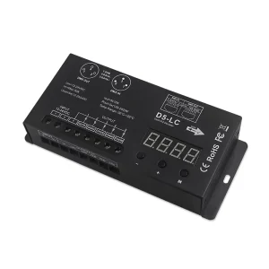5-Channel Dimming Decoder, Digital Display Constant-Voltage DMX512 Controller, 1200W