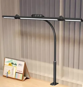 5 Color Modes Dimmable Led Desk Lamp with Clamp Remote Control Architect Desk Lamps Lighting for Home Officer