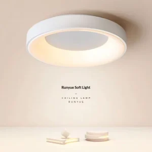 50 cm 50 W Surface Mount LED Ceiling Light, 85-265 V, Tri-Color, Acrylic, CRI 98, Bedroom or Balcony
