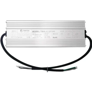 500W High-Power LED Driver Manufacturer Direct IP65/IP67 Waterproof Dimmable Single Output