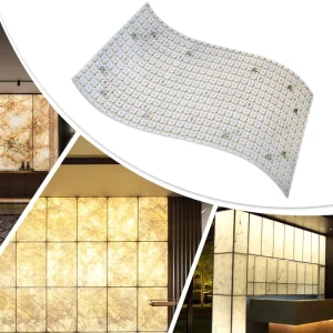 500x233mm Flexible LED Panel Sheet for Onyx Stone Illumination 420 LEDs/pc 24V 3000K 4000K 5000K 6000K