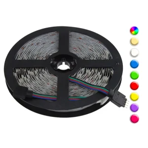 5050 2835 LED Strip DC 12V 60LEDs M 5M reel 300LEDs IP30 IP65 IP67 IP68 Protection Rating CE RoHs RGB Mono Color Light Bar