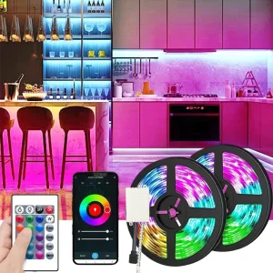 5050 RGB LED Light Strip Kit LED Light Source Strip Lights RGB LED Strip Lights IR Remote Control Kit Led Strip Light Led Light