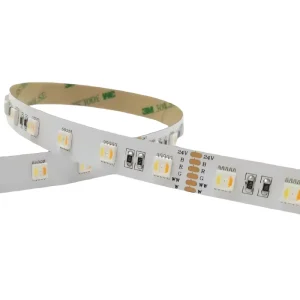 5050 RGB RGBW RGB+CCT LED Strip Light 24V 12V Waterproof 5-in-1 CRI90