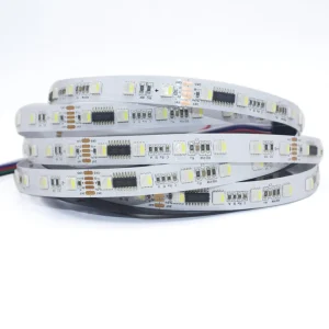 5050 RGB Waterproof Flexible Smart LED Strip Light, 24V, with Controller