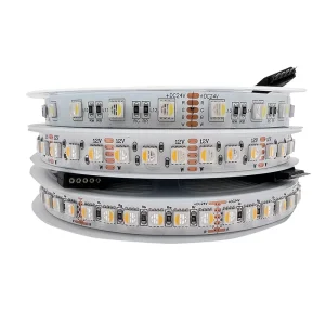 5050 RGBW 4in 1 Flexible LED Strip LED Tape Light DC 12V 24V Color Changing LED Strip Lights for Home Lighting