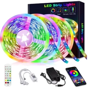 5050RGB 12V Led Strip Light Smart Strips 5M 10M 25M Outdoor Flexible 5050 Smd Rgb Led Strip