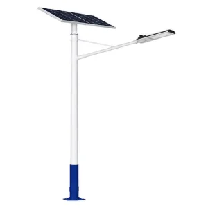 50W 100W Outdoor Solar Street Light with Smart Aluminum LED Lamp and Remote Control