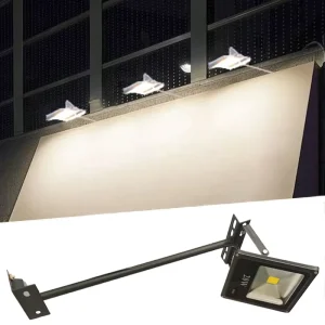 50W Long Arm LED Flood Light IP65 Waterproof for Outdoor Exhibition and Advertising