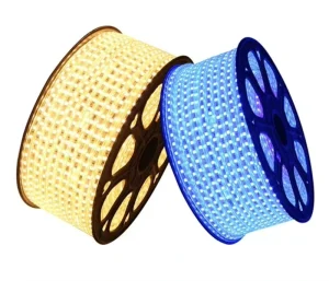 50m/Roll LED Light Strip Bar SMD5050 60 LEDs/m IP67 Flexible Tape Light High-Voltage AC 110V 220V