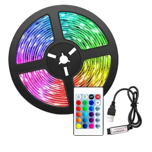 54 LEDs/m 12V 5m Waterproof Flexible RGB Smart LED Strip Light Set