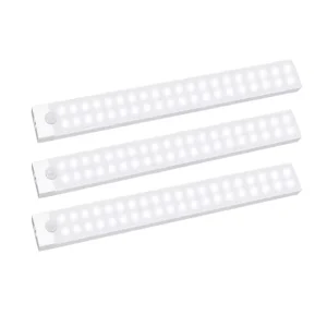 58 LED Modern Cabinet Light RGB 5000K Motion Sensor for Kitchen Cupboard Hotel Home Bathroom and Living Room ROHS Certified PC