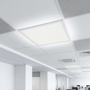 595x595mm 40W 48W 100lm/W LED Ceiling Backlit Square Panel Light for Offices and Schools