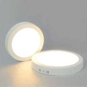 5CCT 4-Inch 9W 6-Inch 12W Dimmable Recessed LED Panel Downlight Iron ETL IP20 for Home Office