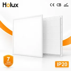 5CCT 620x620mm18 24W Project 7 Year BOKE Driver 160lm W UGR<19 IP20 IES LDT Files Available IK03 Office School LED Panel Light