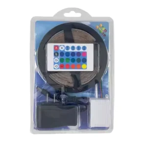 5M LED RGB Strips Lights for Room Smart Wifi Led Strip 3528 Rgb Led Tape 220V Neon Strips Music Sync Gaming Room Decoration