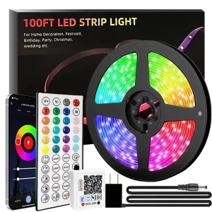 5V 12V 24V Remote Control RGB Tape Light IP65 5m 30m Smart Flexible LED Strip Light