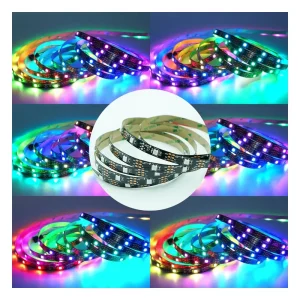 5V 30 LEDs RGB Color SK6812 Magic Color Individually SMD 5050 Dream Color Ws2812b Smart LED Strip