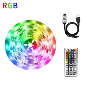5V 5050 SMD LED Strip Light 12 LEDs/M USB Bluetooth Indoor Backlight for TV