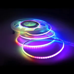 5V Addressable RGBIC COB LED Strip Light 160 LEDs m 5mm Slim Dream Color Flexible Tape for Gaming Room TV Backlight