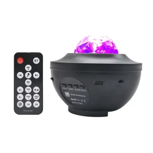 5V LED Galaxy Projector Night Light with Remote Control Music Speaker