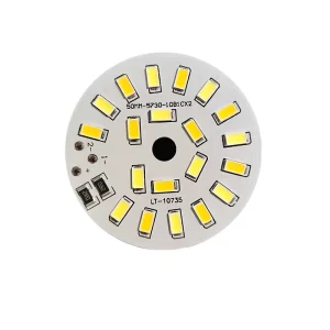 5V Round LED Light Board 5W 10W SMD5730 3000K Warm White 6000K Low Voltage Circular Aluminum Lamp Panel