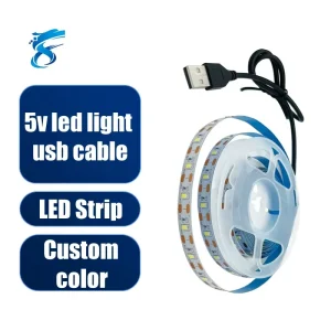 5V Smart Home Stair Light NFC Enabled Wall Decor Aluminum Profile Liner Flexible 2835 LED Strip Light IP44 Waterproof 8mm PCB