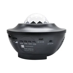 5V USB Plug-in Galaxy Star Projector LED Night Light with Bluetooth Speaker