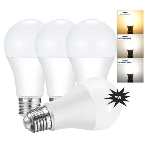 5W 7W 10W 12W 15W 18W A60 E27 LED Bulb 3000K 4000K 6500K