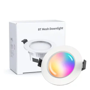 5W 9W Mesh Smart Recessed Downlight Ultra Thin App Control Group Sync for Home Lighting