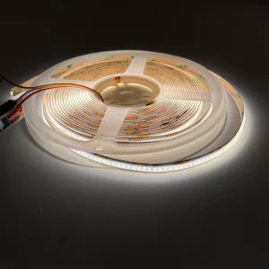 5m COB LED Strip Light 12V 24V Warm White Flexible TV Backlight Manufacturer