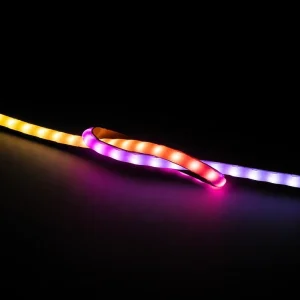 5mm RGB Seven-Color Changing COB LED Strip Light 5V Low Voltage Interior Car Ambient Lighting