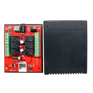 6 Channel Works with Tuya WIFI App Remote Control Switch DC 24V Relay Module Door Light Motor Controller Receiver Work for Alexa