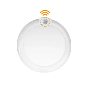 6 Inch LED Ceiling Light with Motion Sensor IP44 12W Steel Base ETL Certified