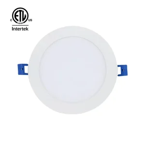 6 Inch Low Profile Round CCT Selectable Remote Dimmable Edge-Lit Slim Wafer LED Panel Light