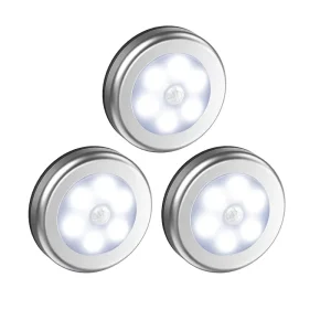 6 LED Motion Sensor Cabinet Night Light for Indoor Living Room