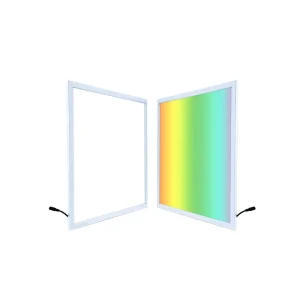 600mm*600mm RGB and CCT Color-Changeable 2700K-6500K Dimmable Panel Light