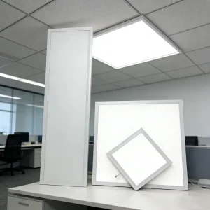 600x600mm 48W LED Commercial Ceiling Panel Light for Offices, Schools, and Factories