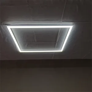 600x600mm 48W LED Panel Light with Aluminum Frame, SMD2835, CRI 80, 3000-6500K