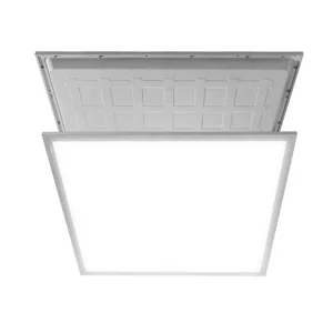 600x600mm Recessed Backlit Aluminum LED Panel 36W 48W DALI Dimmable High Brightness Flat Ceiling Light