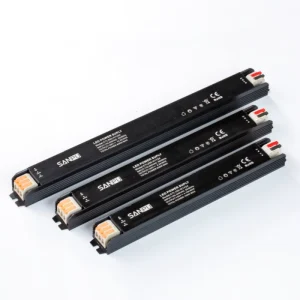 60W LED Strip Driver Constant Voltage 5V 12V 24V Indoor Slim Black IP20 Switching Power Supply CCTV AC/DC