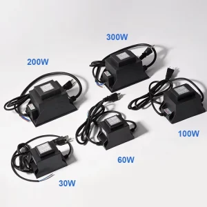 60W Waterproof IP68 12V LED Pool Lamp Transformer 120V 50Hz for Swimming Pool Lights
