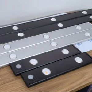 60cm Ultra-Thin 9mm Wireless Magnetic LED Motion Sensor Cabinet Light, Kitchen and Bedside Light Bar