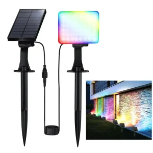 62 LED Ultra-Bright Solar-Powered Outdoor Wall Light Waterproof Courtyard Motion Sensor Light