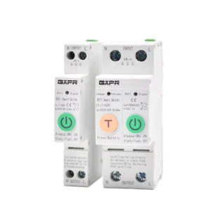63M 1P2P 63A Smart Modular WiFi Circuit Breaker Remote Control Switch Mobile App Access
