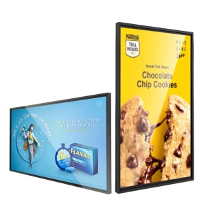 65 Inch Indoor Wall Mounted Digital Signage Commercial Advertising Display LCD Screen for Retail Mall Hotel