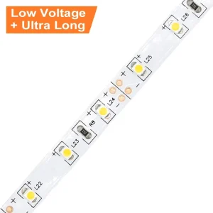 65.6ft 98.4ft 100ft 131.2ft 164ft 196.8ft 200ft Low-Voltage LED Strip Light 24V 48V